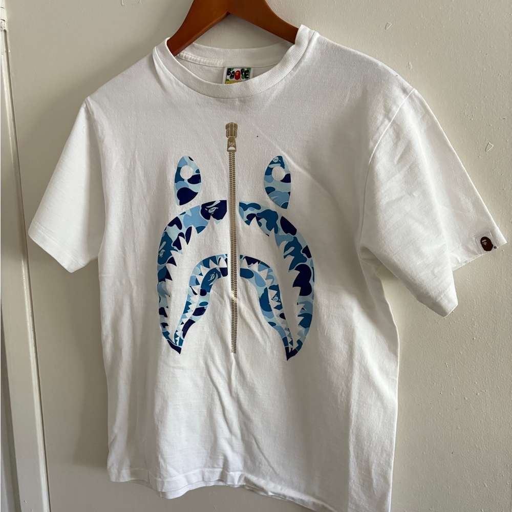 BAPE Camo Shark Tee